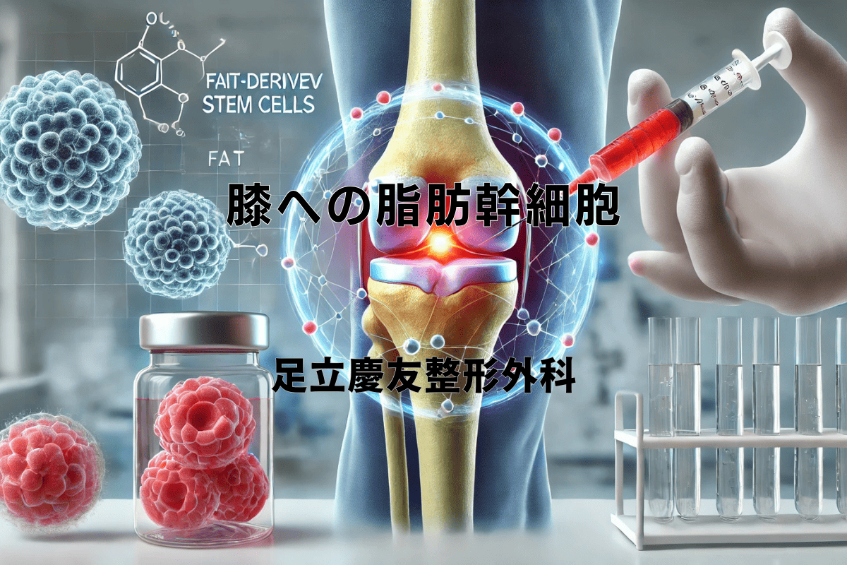 膝への脂肪幹細胞 – 幹細胞治療で負担の少ない膝関節ケア